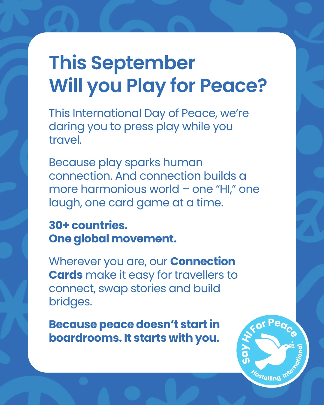 🕊️ Say Hi For Peace 2 2