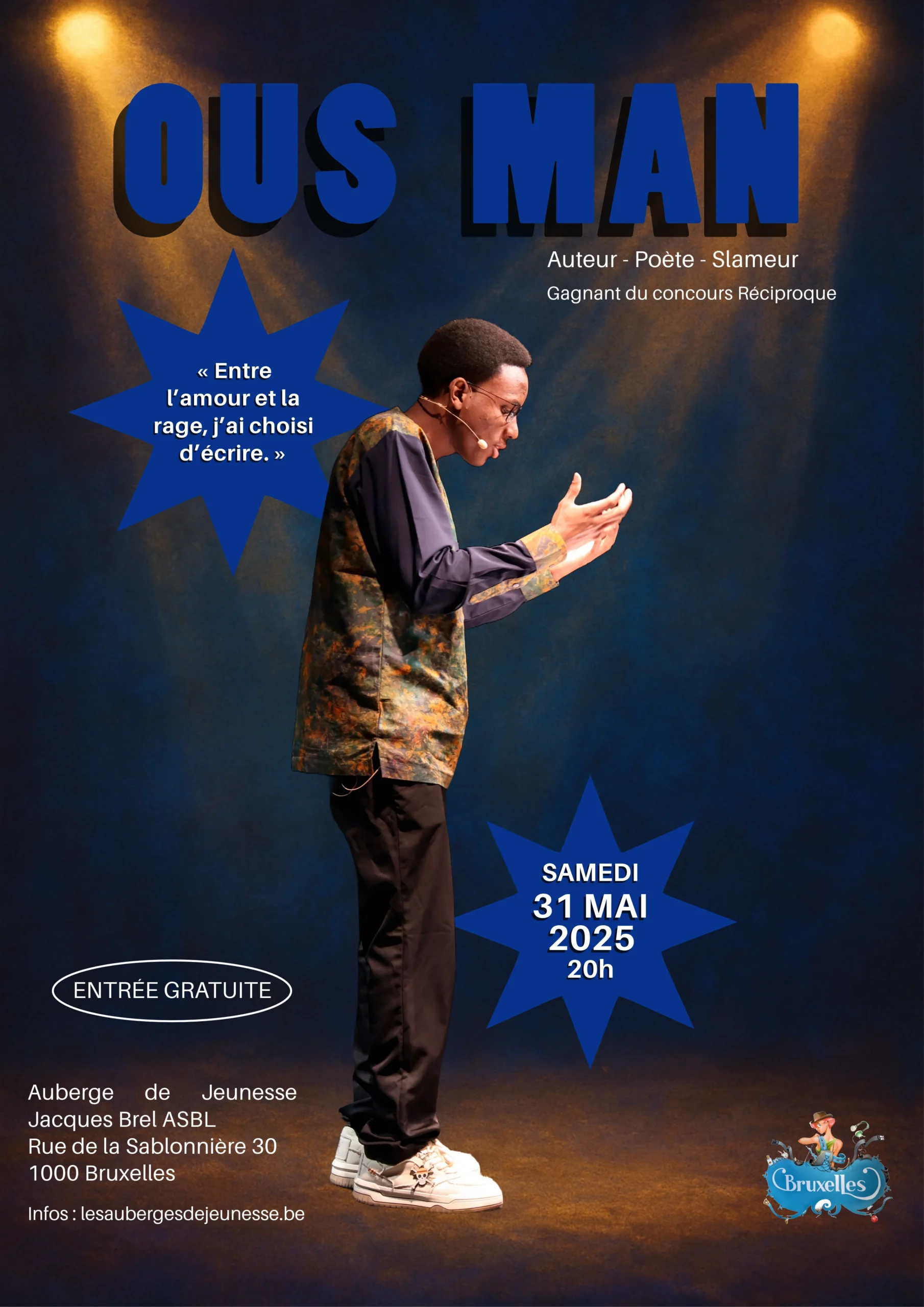 🎤 Soirée Slam & Poésie 1 Affiche Ous Man 4 scaled