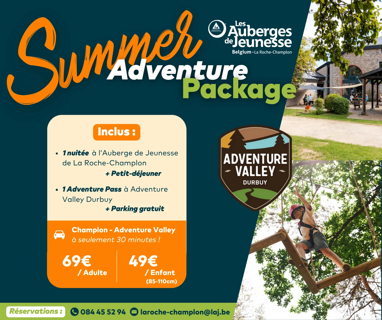 Vivez une aventure inoubliable cet été avec notre Summer Adventure Package ! 1 Summer Package 1