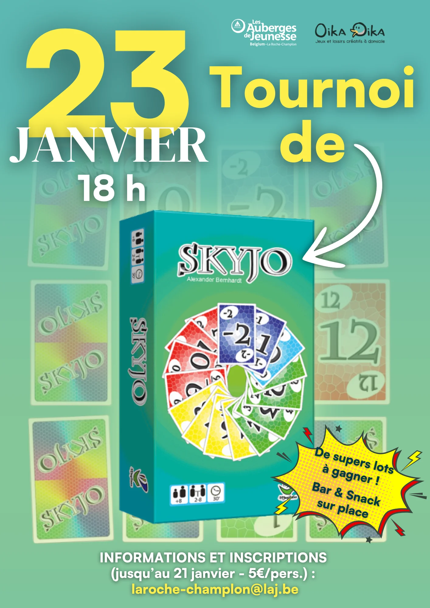 Tournoi Skyjo Affiche 1