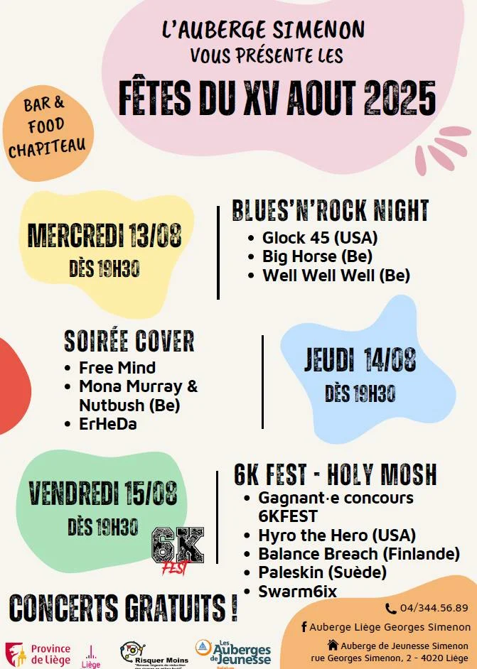 affiche XV aout