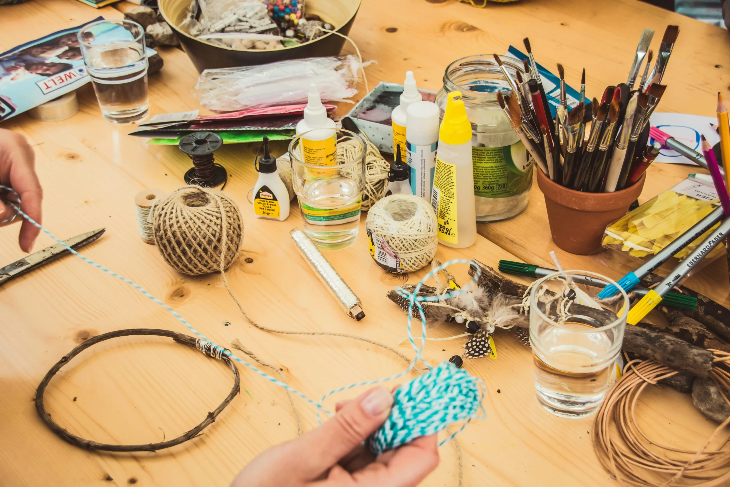 👩🍳 Stage d’été cuisine & aventures (8 - 12 ans) 3 table de bricolage